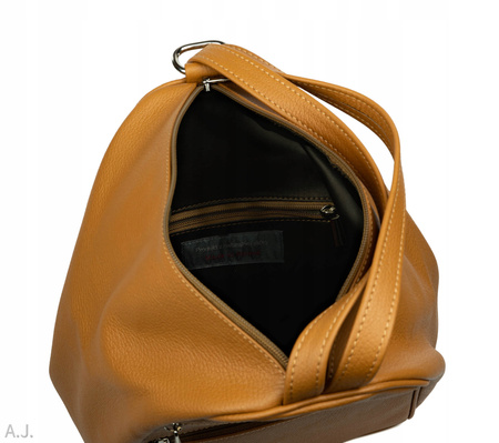 Plecak damski skórzany Canaletto PL-460 camel