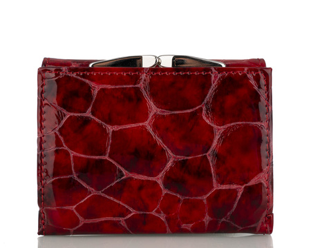 Portfel damski skórzany Canaletto P-2000 czerwony