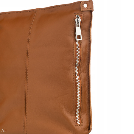 Torebka damska skórzana T-XSA camel