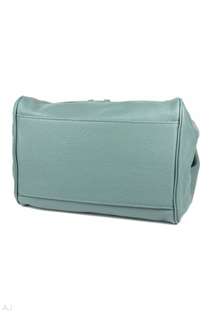 Worek damski skórzany T-EFE+ błękit