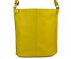 Torebka damska skórzana T-XS żółty