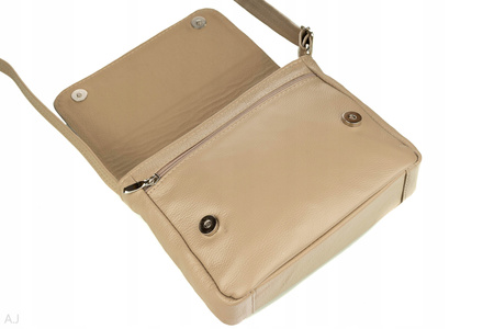 Torebka damska skórzana T-IW beż
