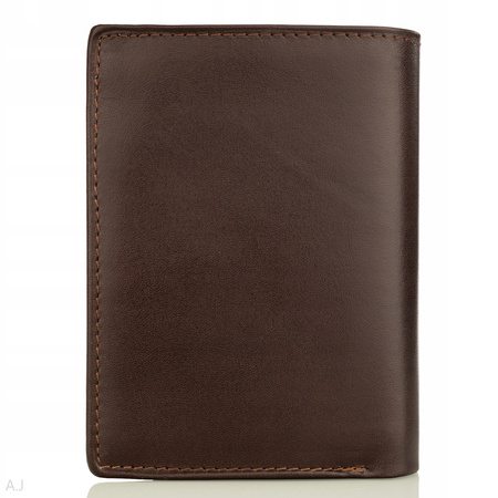 Portfel męski skórzany Canaletto P-1555 brązowy