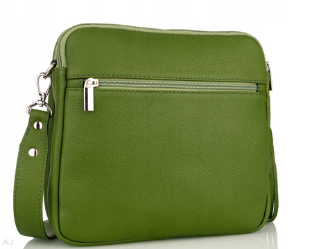 Torebka damska skórzana Canaletto T-840 zielony