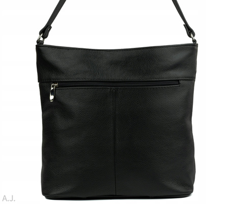 Torebka damska skórzana T-LB czarna