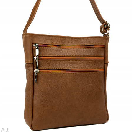 Torebka damska skórzana T-TS3Z camel