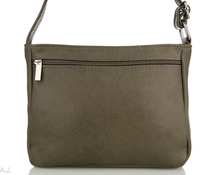 Torebka damska skórzana T-IWBA oliwka
