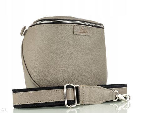 Torebka damska skórzana T-BAL szary