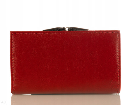 Portfel damski skórzany GB P-42 czerwony