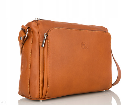 Torebka damska skórzana Canaletto T-812 camel