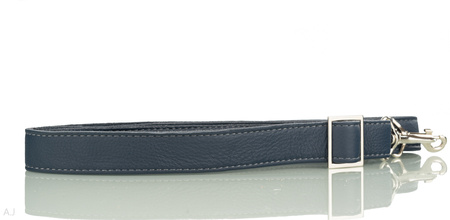 Worek damski skórzany T-PA granatowy