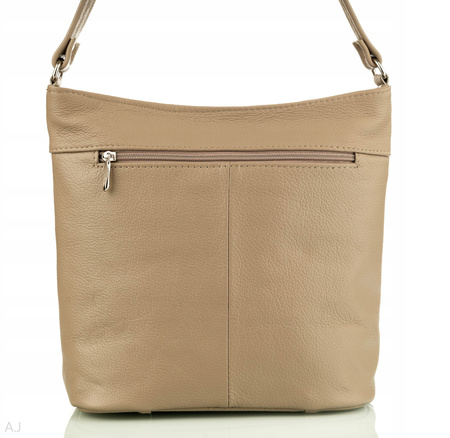 Torebka damska skórzana T-JD beż