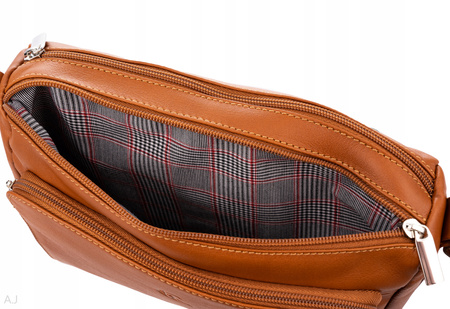 Torebka damska skórzana Canaletto T-812 camel