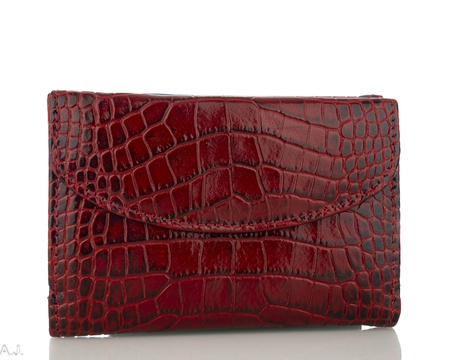 Portfel damski skórzany Canaletto P-1201 czerwony