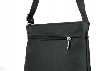 Torebka damska skórzana T-ZP czarna