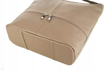 Torebka damska skórzana T-LB beż
