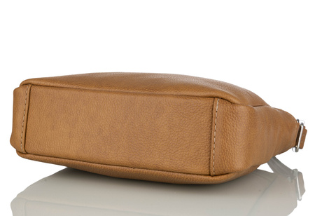 Torebka damska skórzana T-IWBA jasny brąz