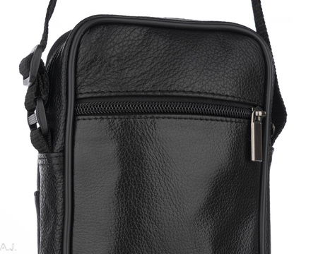 Torba męska skórzana T-14 czarna