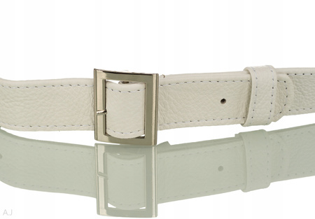 Saszetka damska skórzana S-PA biała