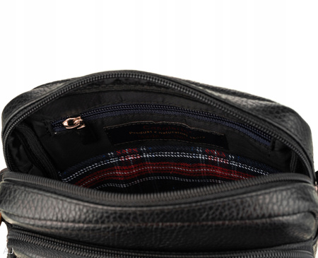 Listonoszka męska canaletto T-155 czarny