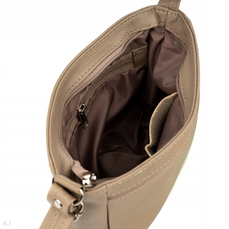 Torebka damska skórzana T-IWBA beż