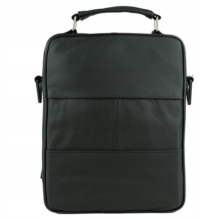 Torba męska skórzana T-16 czarna