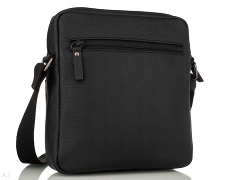 Listonoszka męska skórzana Canaletto T-330 czarny