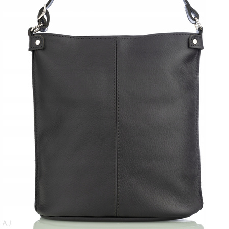 Torebka damska skórzana T-XSA szary