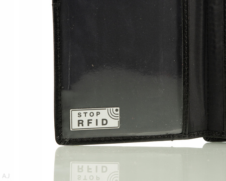 Portfel męski skórzany Canaletto P-1555 czarny