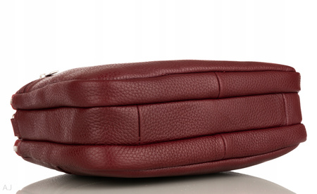 Torebka damska skórzana Canaletto T-840 bordowy