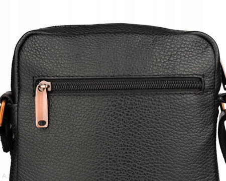 Listonoszka męska canaletto T-155 czarny