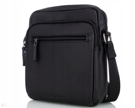 Listonoszka męska canaletto T-155 czarny