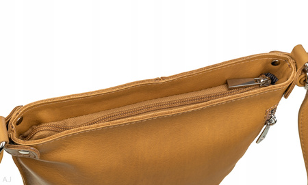 Torebka damska skórzana T-XSA miodowy