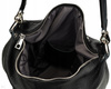 Worek damski skórzany T-MQ czarny